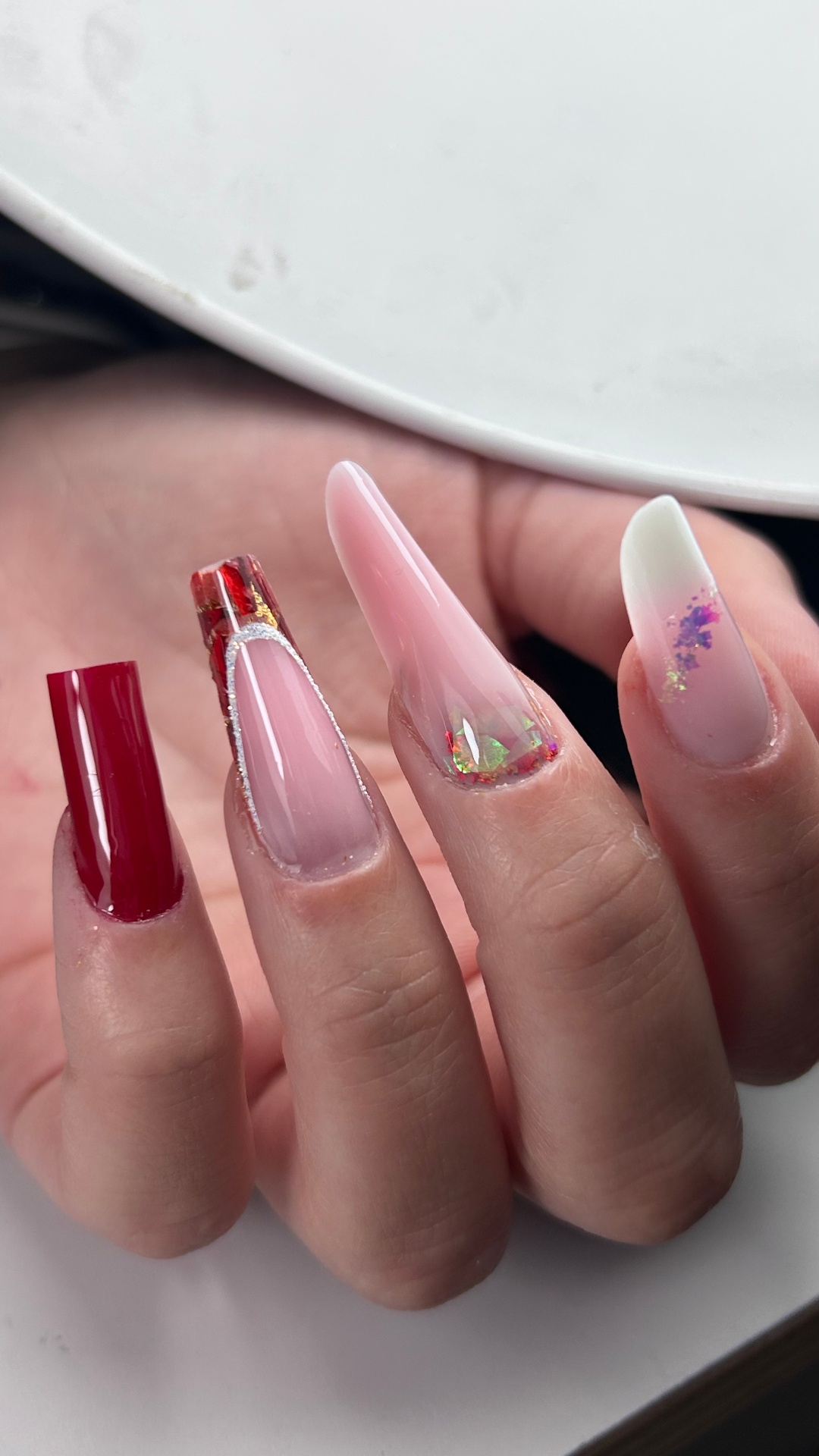 Conjunto de unhas com técnicas avançadas em Lisboa