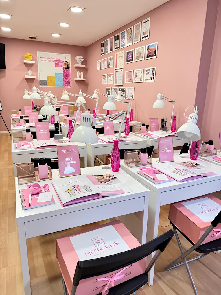 Espaço da Hit Nails Academy Olaias em Lisboa